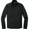 Custom Eddie Bauer Dash Full-Zip Fleece Jacket. Black