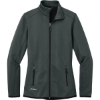 Custom Eddie Bauer Womens Dash Full-Zip Fleece Jacket. Grey Steel