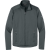 Custom Eddie Bauer Smooth Mid Layer Fleece Full-Zip Iron Gate Gray