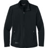 Custom Eddie Bauer Womens Smooth Mid Layer Fleece Full-Zip Black