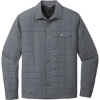 Custom Eddie Bauer Shirt Jac. Char Grey Hthr