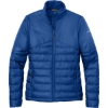 Custom Eddie Bauer Womens Quilted Jacket Cobalt Blue