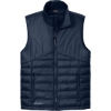 Custom Eddie Bauer Quilted Vest River Blue Navy