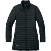Custom Eddie Bauer Womens Packable Quilted Full-Zip Black