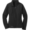 Custom Eddie Bauer Womens Soft Shell Jacket. Black