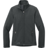 Custom Eddie Bauer Womens Shaded Crosshatch Soft Shell Jacket. Grey