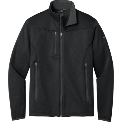Custom Eddie Bauer Weather-Resist Soft Shell Jacket. Black