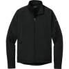 Custom Eddie Bauer Trail Soft Shell Jacket. Black/Black