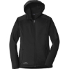 Custom Eddie Bauer Womens Trail Soft Shell Jacket. Black/Black