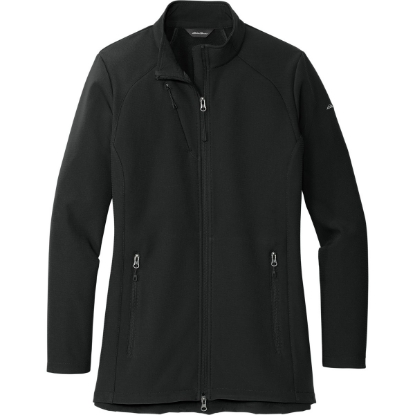 Custom Eddie Bauer Womens Stretch Soft Shell Jacket Deep Black