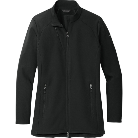 Custom Eddie Bauer Womens Stretch Soft Shell Jacket Deep Black