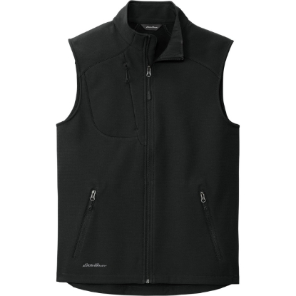 Custom Eddie Bauer Stretch Soft Shell Vest Deep Black