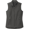 Custom Eddie Bauer Womens Stretch Soft Shell Vest Iron Gate Gray