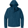 Custom Eddie Bauer Rain Jacket. Deep Sea Blue/Dark Adriatic Blue