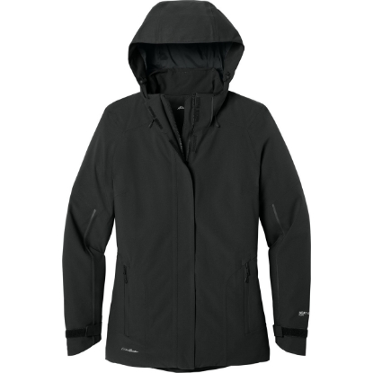 Custom Eddie Bauer Womens WeatherEdge Plus Insulated Jacket. Black