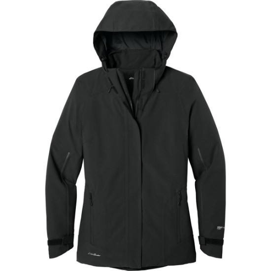 Custom Eddie Bauer Womens WeatherEdge Plus Insulated Jacket. Black