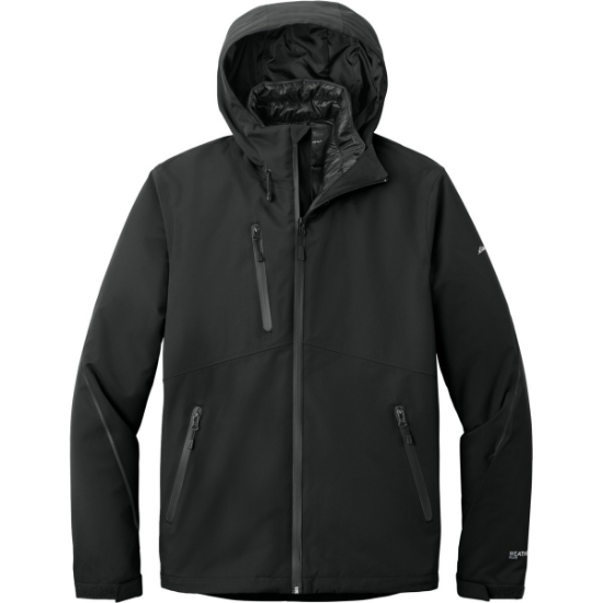 Custom Eddie Bauer WeatherEdge Plus 3-in-1 Jacket. Black