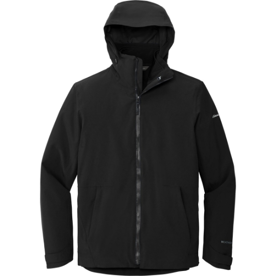Custom Eddie Bauer WeatherEdge 3-in-1 Jacket Black/Storm Gray