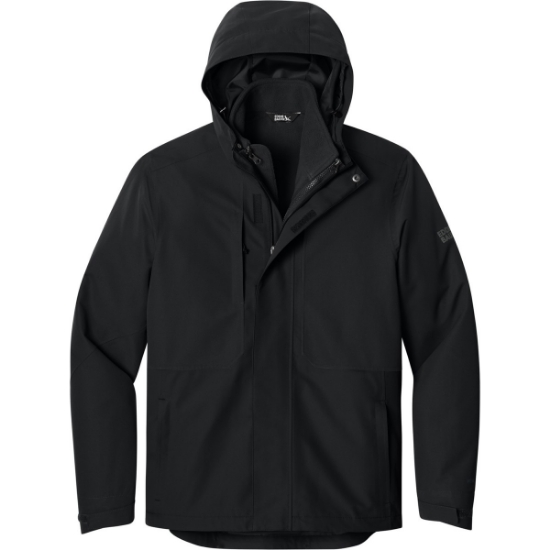 Custom Eddie Bauer WeatherEdge Ridge 3-in-1 Jacket Black