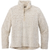 Custom Port Authority Cozy 1/4-Zip Fleece Oatmeal Heather Beige