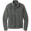 Custom Port Authority Camp Fleece Snap Pullover GreySteel