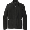 Custom Port Authority Accord Microfleece Jacket Black