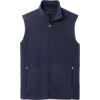 Custom Port Authority Accord Microfleece Vest Navy Blue