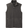 Custom Port Authority Accord Microfleece Vest Pewter Gray