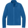 Custom Port Authority Microfleece Jacket. Light Royal Blue