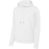 Custom Sport-Tek Sport-Wick Fleece Hooded Pullover. White