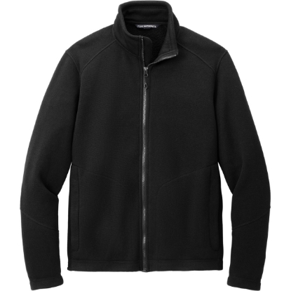 Custom Port Authority Arc Sweater Fleece Jacket Deep Black
