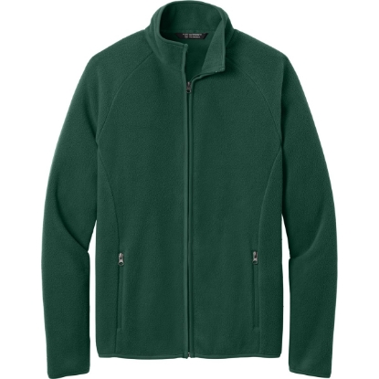 Custom Port Authority C-FREE Raglan Fleece Dark Green