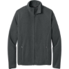 Custom Port Authority C-FREE Raglan Fleece GreySteel