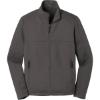 Custom Port Authority Collective Smooth Fleece Jacket. Graphite Gray