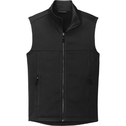 Custom Port Authority Collective Smooth Fleece Vest Deep Black