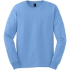 Custom Gildan - Ultra Cotton 100% US Cotton Long Sleeve T-Shirt. Carolina Blue