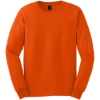 Custom Gildan - Ultra Cotton 100% US Cotton Long Sleeve T-Shirt. Orange