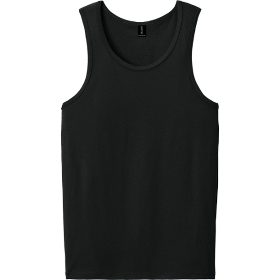 Custom Gildan Heavy Cotton Tank Top. Black