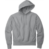 Custom Champion Reverse Weave Garment-Dyed Hooded Sweatshirt. Concrete Gray