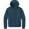 Custom Jerzees Rugged Unisex Hooded Sweatshirt Washed Navy Blue
