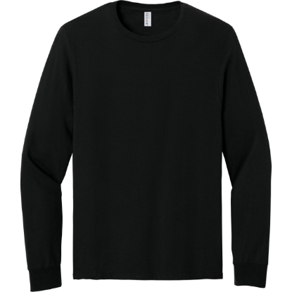 Custom Jerzees Ultimate Unisex Ring Spun Long Sleeve T-Shirt Black Ink