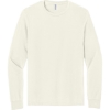 Custom Jerzees Ultimate Unisex Ring Spun Long Sleeve T-Shirt Sweet Cream Heather White