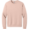 Custom Jerzees Ultimate Unisex CVC Ring Spun Crewneck Sweatshirt Blush Pink