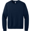 Custom Jerzees Ultimate Unisex CVC Ring Spun Crewneck Sweatshirt J. Navy Blue