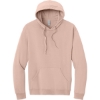 Custom Jerzees Ultimate Unisex CVC Ring Spun Hooded Sweatshirt Blush Pink