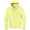 Custom Jerzees Ultimate Unisex CVC Ring Spun Hooded Sweatshirt Celery Juice Green