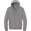 Custom Jerzees Ultimate Unisex CVC Ring Spun Hooded Sweatshirt Rock Gray