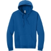 Custom Jerzees Ultimate Unisex CVC Ring Spun Hooded Sweatshirt Royal Blue