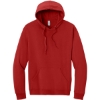 Custom Jerzees Ultimate Unisex CVC Ring Spun Hooded Sweatshirt True Red