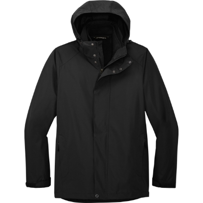 Custom Port Authority All-Weather 3-in-1 Jacket Black